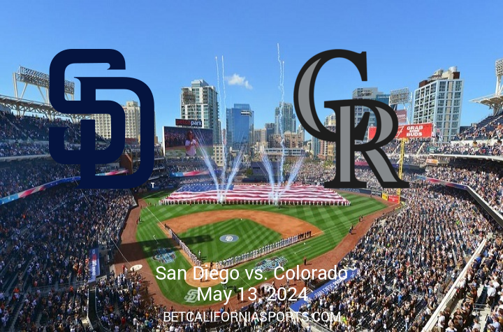 Rockies vs Padres Matchup Overview on May 13, 2024 at PETCO Park