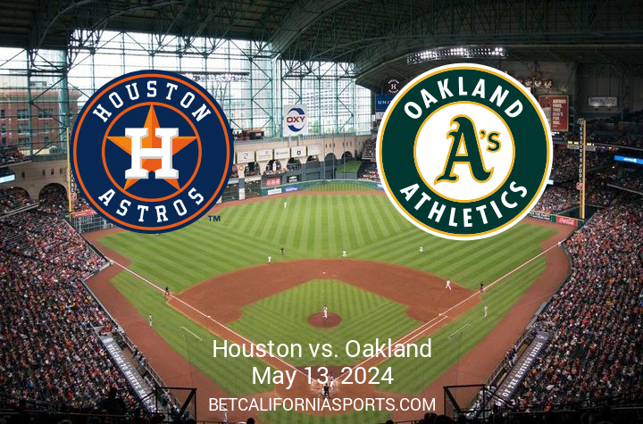 Matchup Analysis: Oakland Athletics versus Houston Astros on May 13, 2024 at 8:10 PM