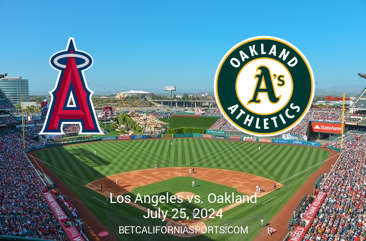 Preview: Oakland Athletics vs Los Angeles Angels Matchup on July 25, 2024