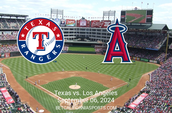 Preview: Los Angeles Angels vs Texas Rangers on September 6, 2024, at 20:05